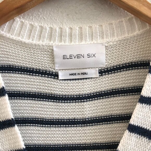 ELEVEN SIX 3/4 Sleeves knitted Mini Dress Size M/L - Picture 7 of 8